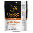 Perky Jerky Sweet and Snappy Turkey 2.2oz Bag